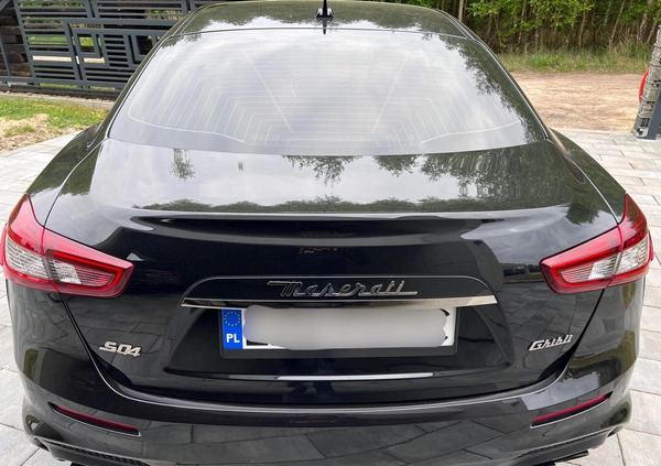 Maserati Ghibli cena 269000 przebieg: 25500, rok produkcji 2020 z Sępopol małe 596